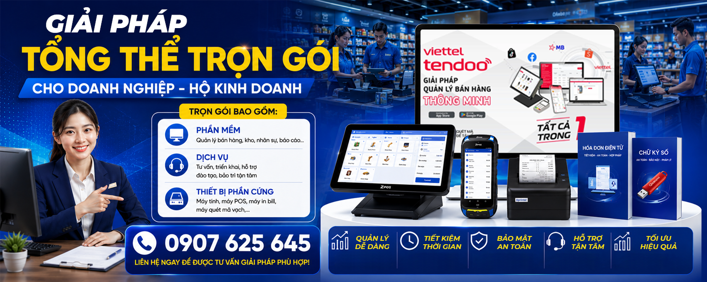 Giải pháp tổng thể cho doanh nghiệp - hộ kinh doanh