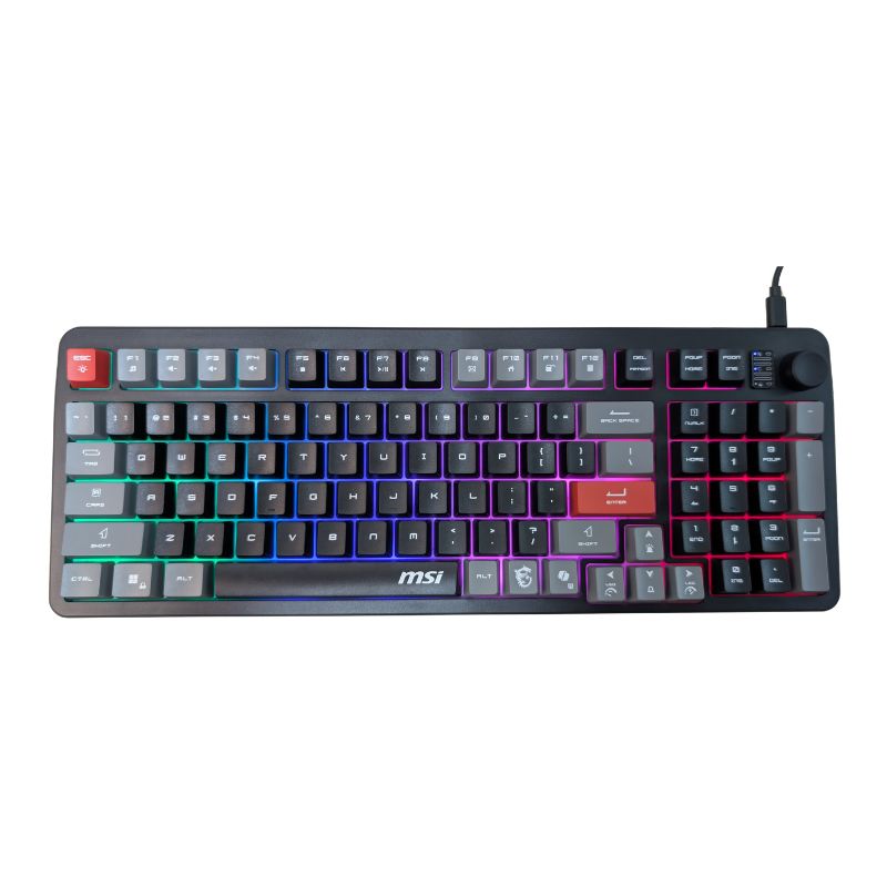 Bàn phím Gaming MSI FORGE GK110 – Gõ êm mượt cho học tập và giải trí