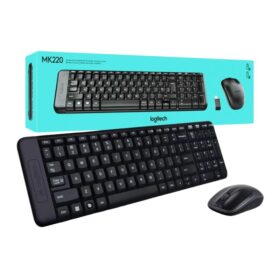 Combo Bàn phím + Chuột không dây Logitech MK220